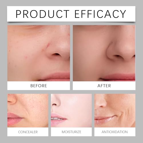 2 Piece Face Vegan Anti-Aging Cream Makeup Cream, Women Face Cream Anti Wrinkle Cream Long Lasting - Image 3