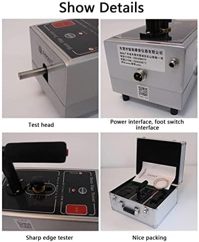 Electric Edge Sharpness Tester for Toy Safe, Precision Burr Detection Machine for Quality Control