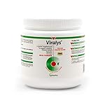 Vetoquinol Viralys Daily L-Lysine Powder for Cats and Kittens, Fish Flavored Lysine Supplement for Cats and Kittens to Support Immune Health, Normal Eye Function and Respiratory Health, 100gm