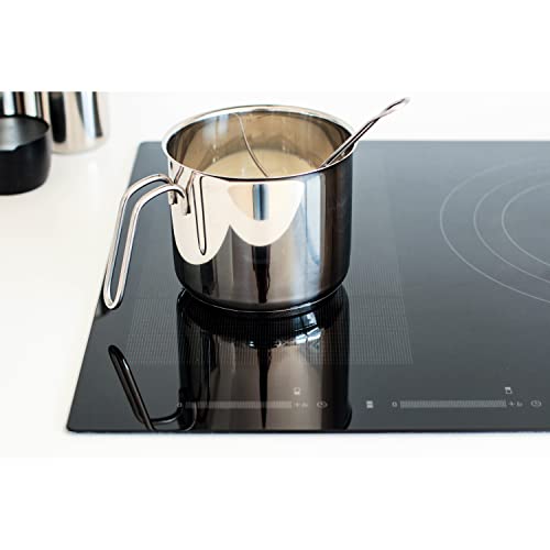 Foto von Mäser, Serie Varuna, Milchtopf 14 cm, Topf aus Edelstahl, induktionsgeeignet, spülmaschinengeeignet, Silber