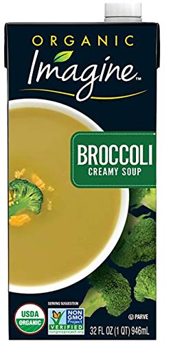 Miniatura 2 de Imagine Organic Soup Variety Pack Puerro cremoso de patata, brócoli, guisantes dulces, súper verdes, 32 onzas (paquete de 4) L8