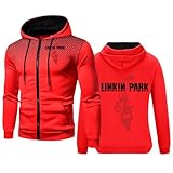 ♏〖Sweat à capuche facile à assortir〗Le sweat à capuche zippé pour homme est léger et respirant pour vous garder au frais plus longtemps, peut être porté avec n'importe quelle tenue sportive ou décontractée. Facile à associer avec des leggings, des jeans, des shorts et des pantalons. Également un bon cadeau de vacances pour un anniversaire, la Saint-Valentin, Thanksgiving et Noël.