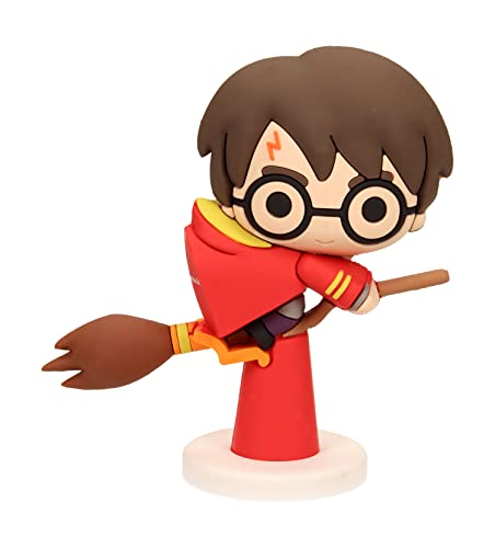 Harry Potter Nimbus Capa Roja Mini Figura Goma Harry Potter