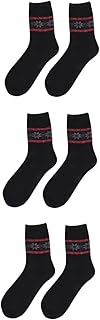 NOLITOY 3 Pares De Meias Femininas Meias Femininas Meias Femininas E Meias Acolchoadas Meias De Lã Meias Femininas De Inverno Meias Femininas De Natal Meias De Natal Para Mulheres Manter