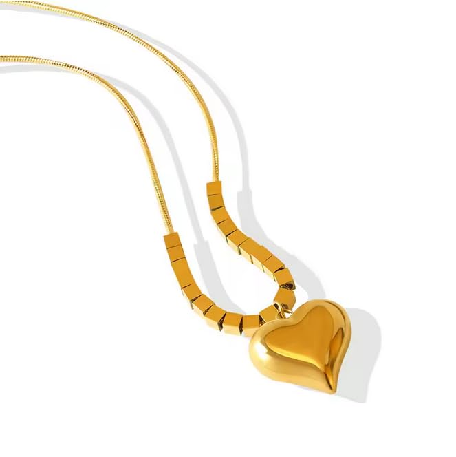 VARNEEKA 18k Gold-Plated l Heart Lock Pendant Necklace | Gift for Girls & Women - Review, Price and Buying Guide