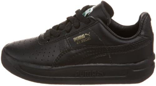 PUMA GV Special Kids Sneaker , Black/Black/Metallic Gold, 4 M US Toddler | Image 6