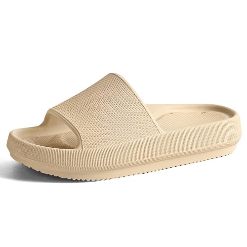 Image of Unisex Arch Support Shower Shoes with Drain Holes Slides