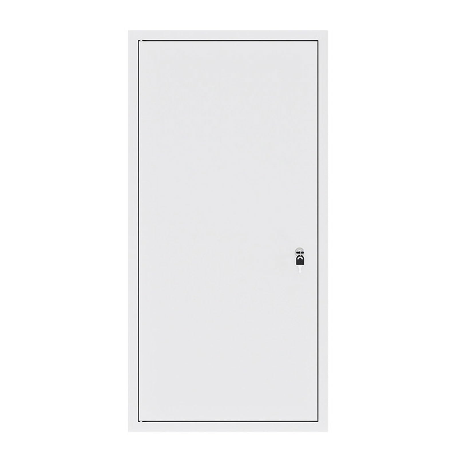 Sxbhdm One Color Metal Access Panel For Drywall, Heavy-Duty Wall & Ceiling Inspection Hatch With Lock, 24X24 28X28 32X32in Wall Hole Cover For Electrical Plumbing Hvac Service(20X32in/51X81cm)