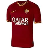 Roma M Nk BRT Stad JSY SS Hm Short Sleeve Top Herren XXXL Team-karmesinrot/Universität-Gold