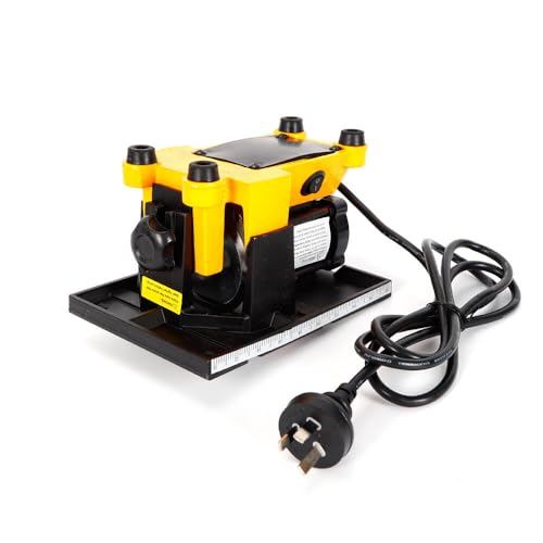 Sindipanda Mini Table Saw Cutting Machine 4" Wood Glass Stone Cutter with 3* Blades+Protective Cover,1.6Cm Depth of Cut,for Cutting Plastic/Wood/Glass/Stone/Plywood DIY Tool