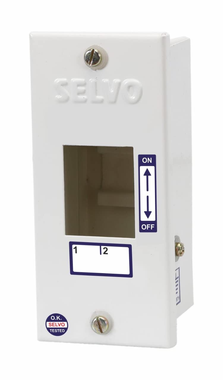 SELVO 2 POLE MCB SINGLE DOOR DISTRIBUTION BOARD (PACK OF 3)-image-37