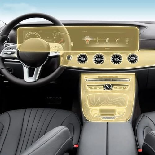 Film anti-rayures console Mercedes CLS W218 protection TPU