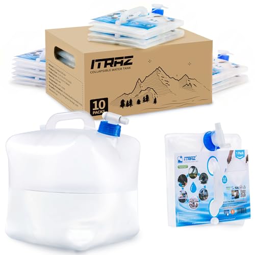 Collapsible Water Jug 5.3 Gallon BPA Free