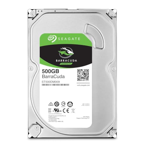 Image of 500 GB 3.5 inch SATA Internal Hard Disk Drive for Desktop and Surveillance System High Speed Data Transferring