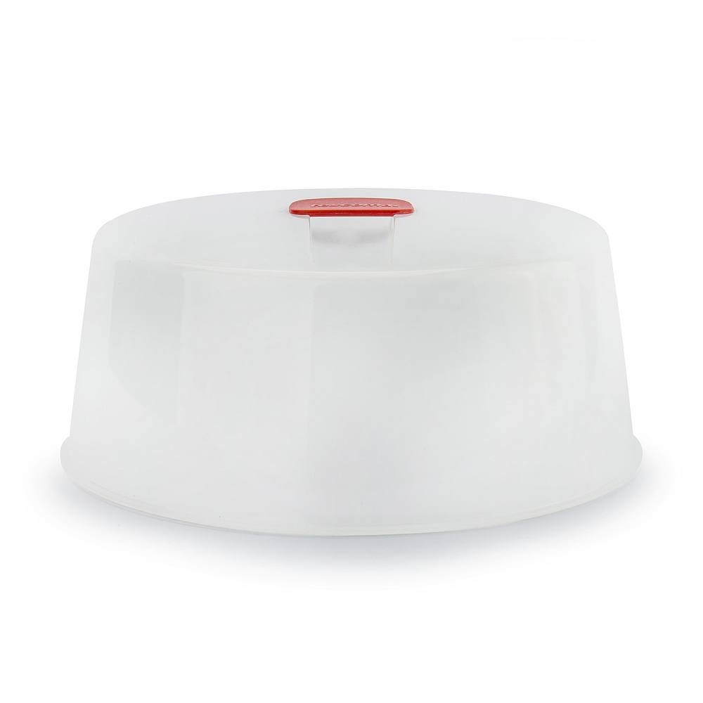 Coperchio Per Microonde Tescoma Purity - 24,7x24,7x10,6 Cm, Plastica Bianca, Antibatterico - Foto 5