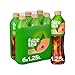 Fuze Tea, Bevanda Rinfrescante Analcolica di Té al Gusto Pesca e Rosa, con Zuccheri ed Edulcorante - 6 Bottiglie da 1.25 L
