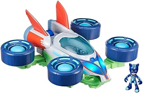 PJ Masks Power Heroes PJ Explorider, Converting Vehicle with 3 Modes, Lights & Sounds, Toys for Boys and Girls 3 Years and Up, Preschool Toys