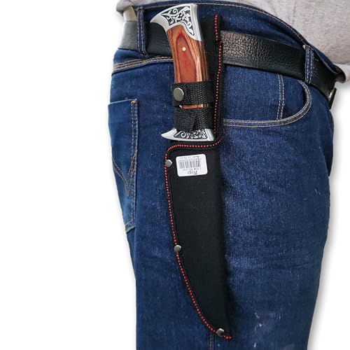 BIGO IMPORTS Faca Tática Esportiva Caça Pesca Selva Campo Fazenda (TAUE G56) Aço Inox 14.5cm Bainha