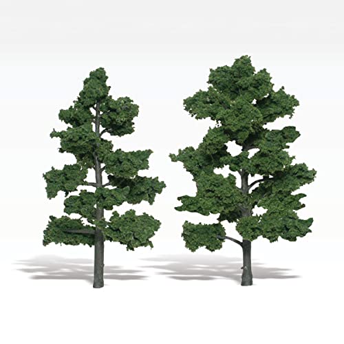 Arbres Woodland Scenics pour combler les espaces vides sur vos décors miniatures