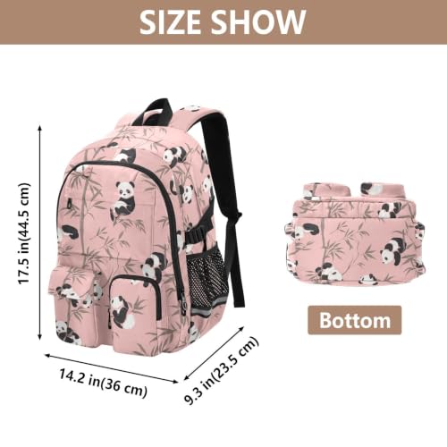 Mochilas de viaje para laptop juveniles con estampado de animales 3