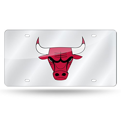 Rico Industries Chicago Bulls NBA Laser Cut License Plate Cover