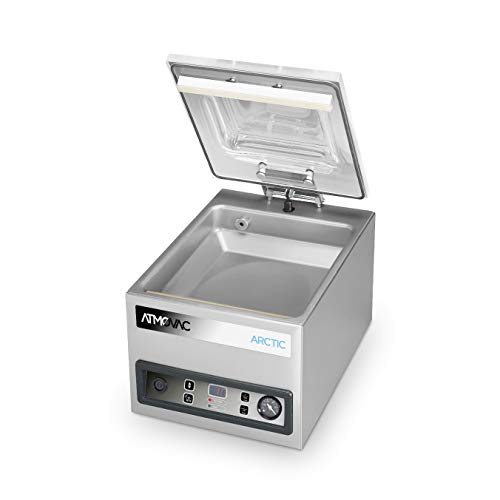 Eurodib ARCTIC11 Atmovac Countertop Vacuum Pack Machine, Stainless Steel, 120v, NSF
