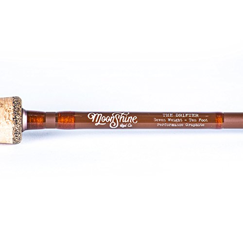 Moonshine Rod Co. The Drifter Series Fly Rod With Extra Tip #TOP1