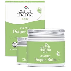 Earth Mama Organic Diaper Balm Multipurpose Baby Ointment | EWG Verified, Petroleum & Fragrance Free with Calendula for…