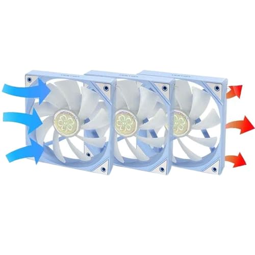Ventilateur PC YT-120 fleur de cerisier pour un espace de travail zen et silencieux
