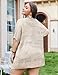 IN'VOLAND Plus Size Summer Cardigans for Women Lightweight Crochet Short Sleeve Boho Kimonos Knitted Cardigan Beige