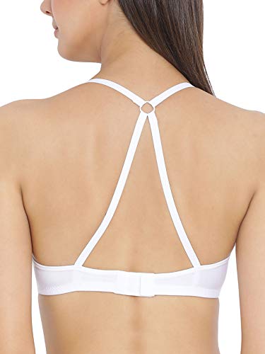 Image of Clovia Women's Cotton Non-Padded Non-Wired Racerback Bra