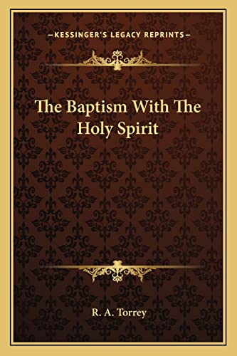 The Baptism With The Holy Spirit