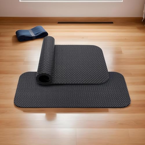 Estera para bicicleta de ejercicio y cinta de correr con amortiguación gruesa para suelo 2