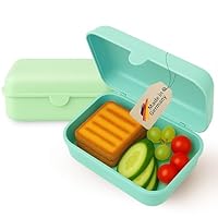 MEBY Set van 2 lunchbox, lunchbox voor kinderen en volwassenen, BPA-vrij, vaatwasmachinebestendig, magnetronbestendig, robuuste snackbox/ontbijtbox met verwisselbaar deksel, neon groen en grijs MEBY Set van 2 lunchbox, lunchbox voor kinderen en volwassenen, BPA-vrij, vaatwasmachinebestendig, magnetronbestendig, robuuste snackbox/ontbijtbox met verwisselbaar deksel, neon groen en grijs