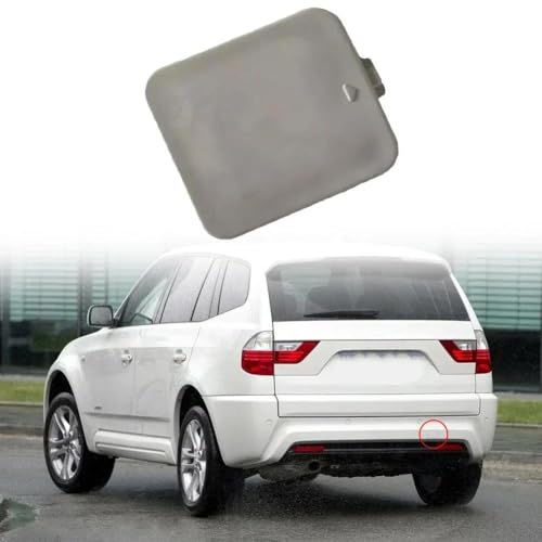 Cache-crochet de remorquage gris arrière pour BMW X3 E83 2007-2010
