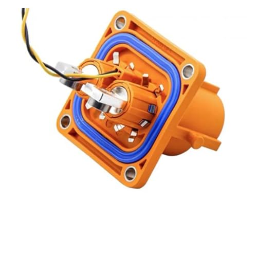 Conector de ángulo recto HV y enchufe de alto voltaje 1500 V CC 200 A 6