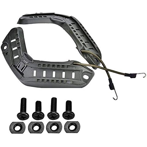 WTZWY Adaptador de Casco de Montaje en Riel Cover