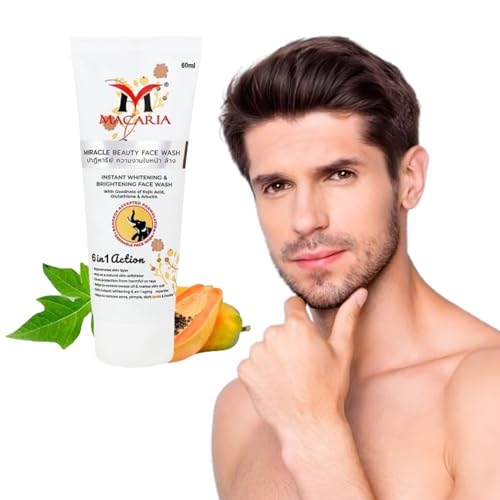 Miracle Beauty Instant Brightening Lightening & Glow face wash Cleanser for men