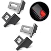 New-4-Piece-Seat-Belt-universal-belt-clips-simplify-and-unbreakable-4piece New 4-Piece Seat Belt universal belt clips simplify and unbreakable 4piece