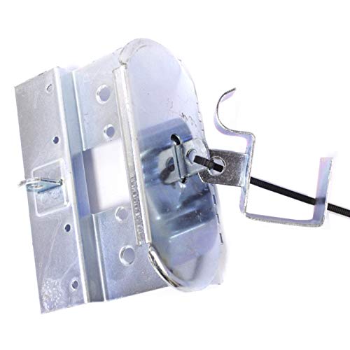 Temporary Construction Jobsite Hasp Lock For In/Out Swing And Double Doors