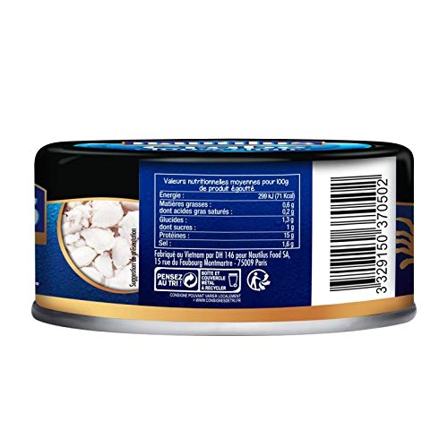 NAUTILUS - CRABE 100% MORCEAUX 105 G - LOT DE 2