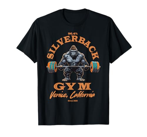 96.4% Silverback Gym apparel, body building, Strongman, gym T-Shirt