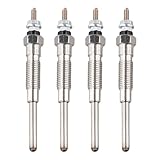 Glow Plug 4PCS 19850-54090 Compatible For Toyota Hilux 1988-1997 Land Cruiser Dyna Hiace 2L 3L 2LT