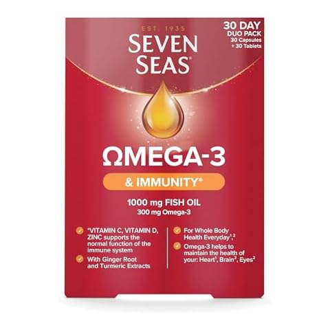 Seven Seas Omega-3 and Immunity Pack Cover