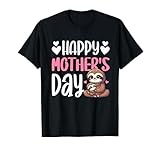 Photo Gallery happy mother s day bradipo love heart maglietta Photo Gallery happy mother s day bradipo love heart maglietta