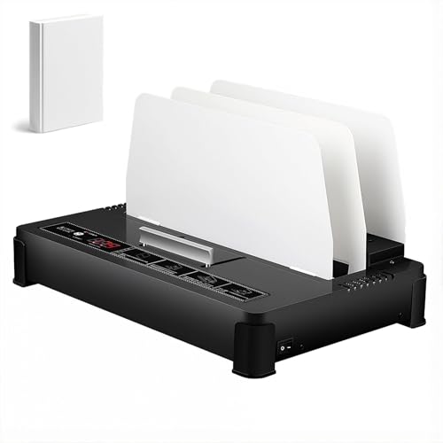 Machine à reliure thermique contre les pages volantes de vos rapports de 550 feuilles