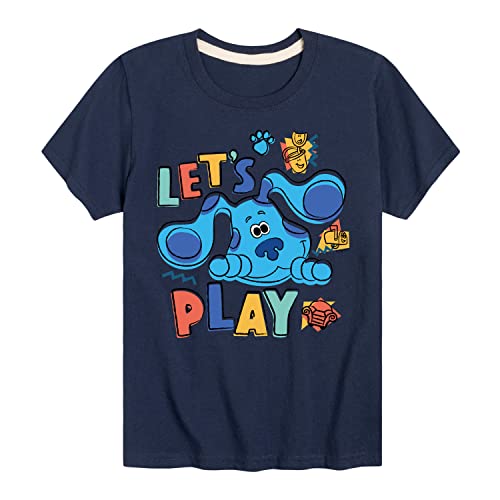 HYBRID APPAREL - Blue's Clues & You! - Let's Play - Toddler & Youth Short Sleeve Graphic T-Shirt