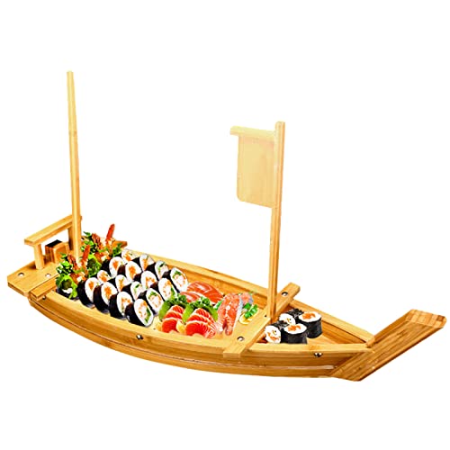 Plateau de service pour sushis géant de 80 cm pour réussir vos grands buffets