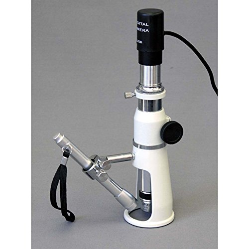 Amscope H50 Handheld Stand Measuring Microscope, 50X Magnification, 17Mm Field Of View, Includes Pen Light #TOP4