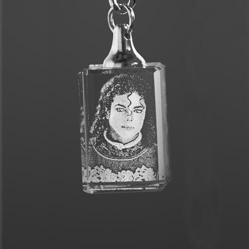 3D Photo Crystal Keyring
